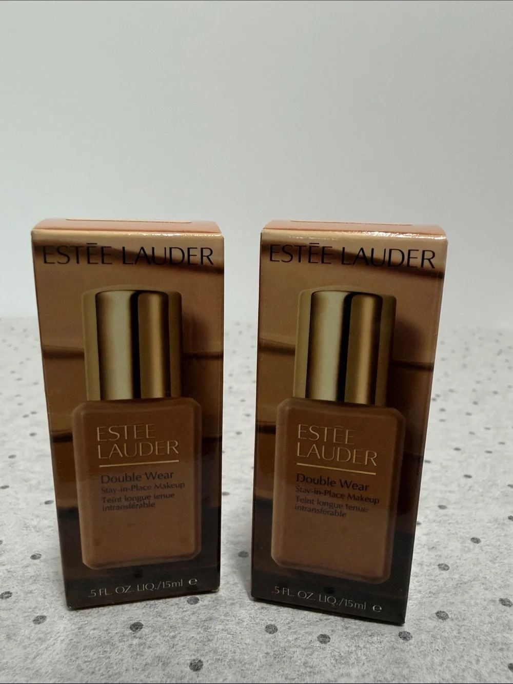 Estee Lauder Double Wear Liquid Foundation - 1c1 & 1c0  .5 fl oz